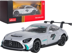 Metal Mercedes-AMG GT2 RASTAR model in 1:43 scale, silver