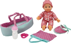 Mīksts bēbītis ar pārnēsājamo somu 30 cm