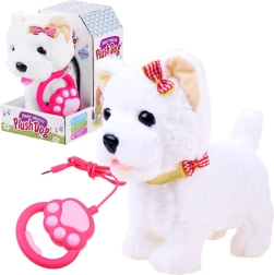 Interactive Plush Puppy on a Leash – Loop