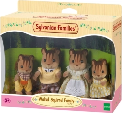 Vāveru ģimene SYLVANIAN FAMILIES – 4 figūriņu komplekts