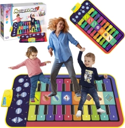 Interaktīvā mūzikas deju paklājiņš XXL WOOPIE