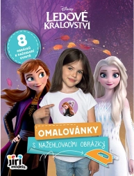 Krāsojamā grāmata ar uzgludināmiem attēliem FROZEN – Ledus karaliste