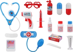 Ārsta koferītis 30 cm ar gaismas efektiem