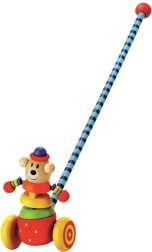 Koka velkamais lācītis ar šūpojošu kustību