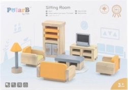 Koka mēbeles leļļu namiņam PolarB no Viga