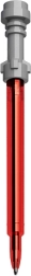 LEGO Star Wars gel pen lightsaber – red