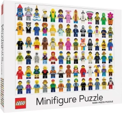 Puzzle LEGO minifigūriņas 1000 gabaliņu