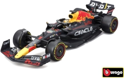 Metāla F1 modelis ORACLE RED BULL RACING RB18 1:24 ar braucēju Maksu Verstapenu