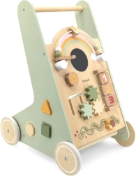 Koka izglītojošs staigulis PolarB Viga – zaļš