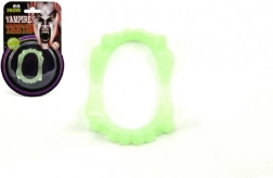 Spīdoši vampīra zobi karnevālam