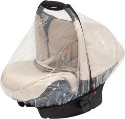 Ūdensnecaurlaidīgs lietus pārsegs auto sēdeklītim–šūpulītim NEW BABY Basic