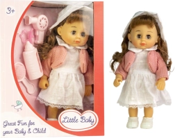 Doll in a dress with accessory set, assorted colors - 1 piece