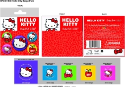 Hello Kitty nozīmīšu komplekts – 5 gab.