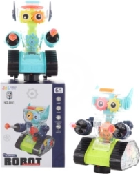 Interaktīvs robots ar baterijām