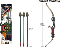 Bērnu loka šaušanas komplekts ar bultām un piesūcekņiem