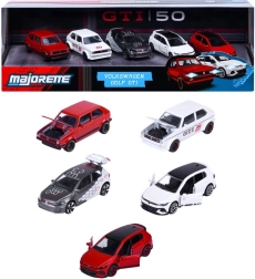 Gift set of metal Volkswagen Golf GTI models, 5 pcs