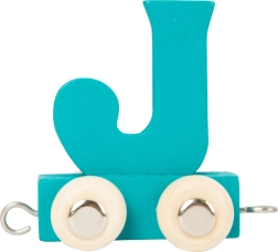Small foot koka vilcieniņš – krāsainā alfabēta burts J