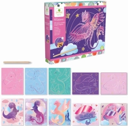 Artissimo skrāpēšanas komplekts pūķīši