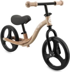 Bērnu līdzsvara velosipēds ar LED riteņiem MoMi ISOKA, bēšs