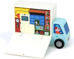 Vilac koka loģiskā spēle Iekrauj to pareizi