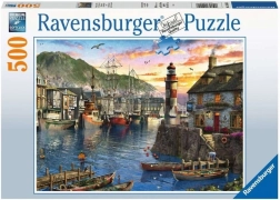 Ravensburger puzle Saullēkts ostā – 500 gabaliņi