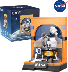 Konstruktors CaDA NASA – Mēness modulis APOLLO 11, 206 detaļas