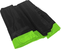 SKYRAMIZ aizsargtīkls dārza batutam 305 cm, 6 tuneļi – Zaļa