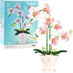 Elegant Orchid Building Set 718 Pieces