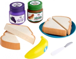 Jautrs komplekts Creative Chefs zemesriekstu sviesta un ievārījuma sviestmaizes