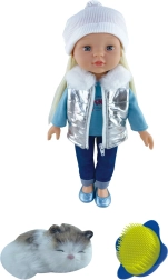 Lelle ar kaķi 43 cm