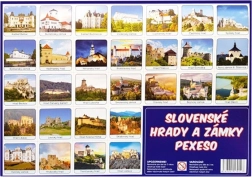Pexeso Slovākijas pilis un zīmīgi