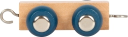 Small Foot polārais burtu vagoniņš – dabīgs