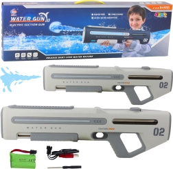Electric Automatic Water Gun Grey-White 62 cm