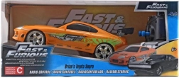 Ātrs un bez žēlastības RC auto Briana Toyota Supra 1:24