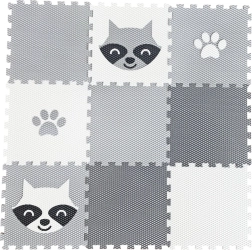 Minideckfloor Spēļu Paklājiņš ar Jenotu un Ķepas Nospiedumiem