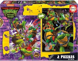 Teenage Mutant Ninja Turtles puzzle 2×500 pieces