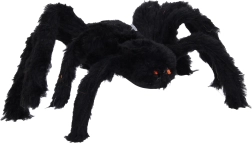 Liels melns zirneklis Helovīnam