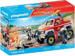 Action Heroes bezceļa ugunsdzēsēju auto PLAYMOBIL
