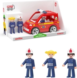 Igráček MultiGO Trio ugunsdzēsēji – figūriņas ar ugunsdzēsēju auto