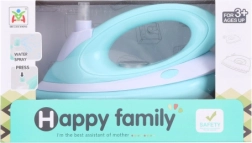 Bērnu plastmasas gludeklis ar baterijām un ūdens smidzinātāju