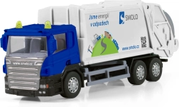 Atkritumu savākšanas auto ar metāla kabīni un plastmasas kravas kasti SMOLO 15 cm