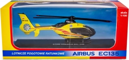 Metāla modelis helikoptera AIRBUS EC135 Gaisa neatliekamā palīdzība 1:100
