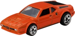 Hot Wheels sudraba auto BMW M1 – oranžs kolekcionējams modelis
