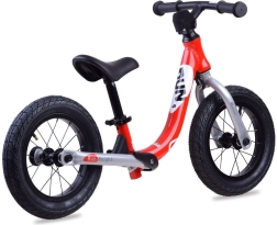 RoyalBaby Run Little Knight 12" Balance Bike with Inflatable Wheels – Red