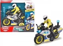 Policijas motocikls ar braucēju 17 cm
