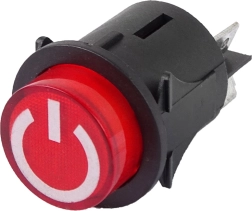 Ieslēgšanas/izslēgšanas slēdzis akumulatora bērnu auto, 4 pini