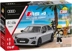 COBI Audi RS4 Cycling Madness Building Set in 1:35 Scale
