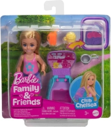 Barbie Chelsea lelle ar mugursomu un kaķēnu
