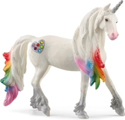 Schleich bayala varavīksnes vienradža ērzelis ar sirsniņām