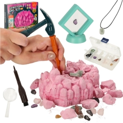 Gemstone Excavation – Kids' Science Kit with Minerals